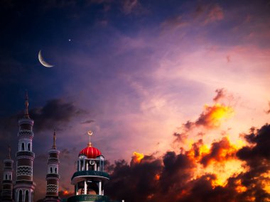 İslami Mimarlık Geçmişi, Gökyüzü Yıldızı Ramazan Sembolleri, Manzara Üzerine Kurban Bayramı, Cami Kubbesi ile Yeni Yıl Muharram Dini, Günbatımı, Arapça, Kurban Bayramı, Mübarek Müslüman