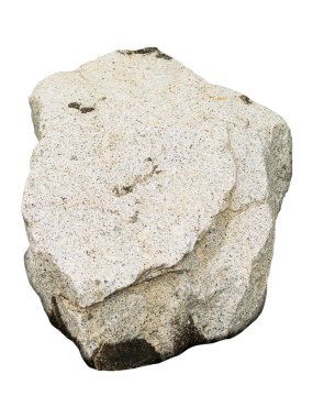 Taş Dağ Uçurumu Beyaz Arkaplanda İzole Edildi, Büyük Kaya Yığını Doku Büyük Kayalık, Doku Platformu Rafı Sahne Moda Moda Ürünü, Mineral Eskiler.