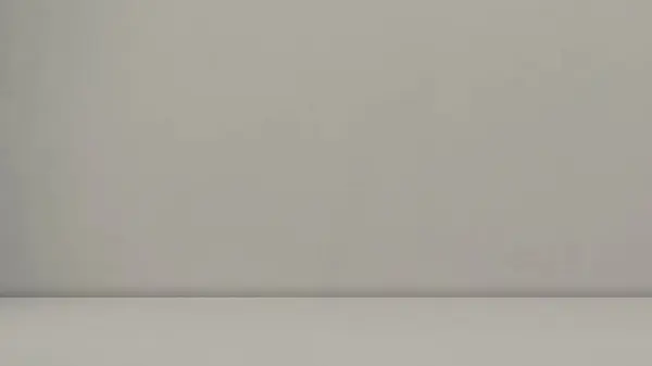 Arka plan Beyaz Duvar Stüdyosu Mutfak Masası Gri Platform Foom Gri 3d Sahne Çimento Sahnesi Aydınlık Arka plan Beton Yer Boş Çatı Çatı Stüdyo Atölyesi Asgari Model Bg Model Barakası.