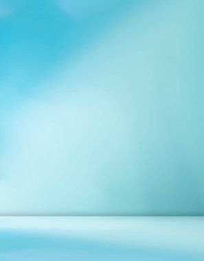 Blue Bakcground Boş Oda Minimum Mutfak Masası Podyum Mockup Aydınlık Sahne Pürüzsüz Soyut Sayaç 3d Beyaz Kozmetik Mermer Duvar Deseni Doku Tasarımı Yaz Mekanı Çimento Masası.