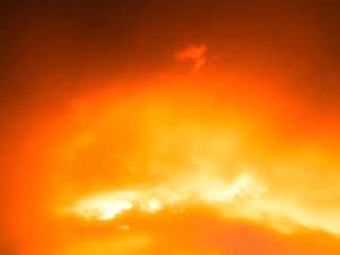 Gradyan Kaplaması Orange Sunset Sunset Sunrise Effect Pastel Sky Evening Beautiful Landscape Golden Color Hour Sunny Twilight Summer Autumn Season Season Sun Horizon Day