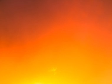 Gradyan Kaplaması Orange Sunset Sunset Sunrise Effect Pastel Sky Evening Beautiful Landscape Golden Color Hour Sunny Twilight Summer Autumn Season Season Sun Horizon Day