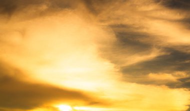 Gradyan Kaplaması Orange Sunset Sunset Sunrise Effect Pastel Sky Evening Beautiful Landscape Golden Color Hour Sunny Twilight Summer Autumn Season Season Sun Horizon Day