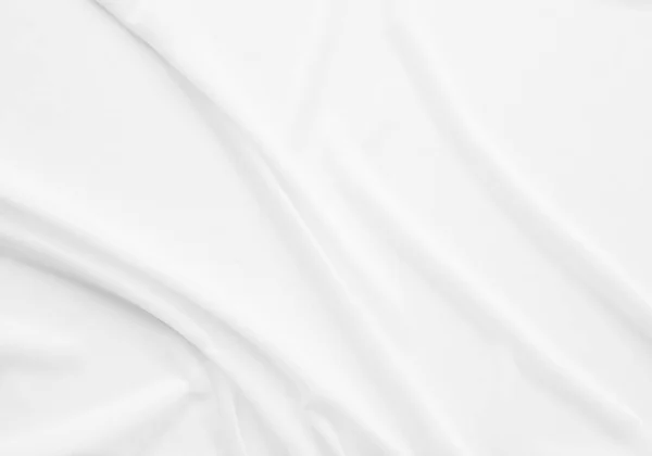 白い布の生地の背景の絹のテクスチャ シート カーテン リボン クリーム色 波のスカーフ パターン グラデーション キャンバス リネン ストック画像