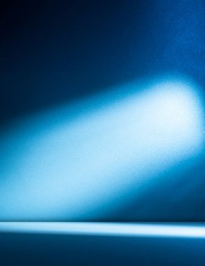 Mavi Arkaplan Stüdyosu Sunumu Soyut Cyan Köşesi Şablonu Bg Mockup Sahne Duvarı 3d Teknoloji Mutfağı Masa Evi Açık Masa Binası İçişleri Odası Mockup Dijital Gölge Penceresi.