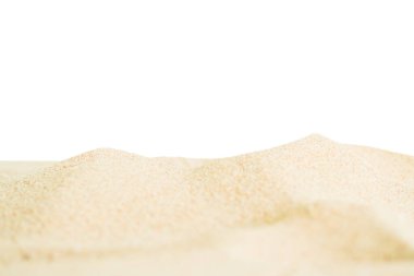 İzole edilmiş Arkaplan Beyaz Sahili Yaz Yığını Tekstil Doğa Yığını Tropikal Altın Kumlu Okyanus Yeryüzü Toprak Tozu Dağ Doku Dalgası Soyut Tepe Toprakları.