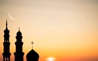 Musque Kubbesi Gökyüzü Gecesi Günbatımı Arka plan Mubaruk İslam 'ı selamlıyor Ramazan Mescid Aqsa Hac Kabe Umrah Arap dini Muhammed Müslüman selamlar Namaz Isra Miraj Kuran