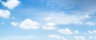 Gökyüzü Bulutu Mavi Arkaplan Paronama Web Bulutlu Yaz Mevsimi, Açık Güzellik Ufuk İlkbahar Kış Kış Günü Soyut Soyut Hava Arkaplanı Doğa Görünümü Duvar Kağıdı Manzarası Cyan Renkli Çevre.