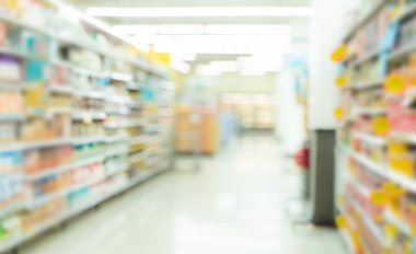 Süpermarket rafları Arkaplan Market Market Koridoru Büyük Dağıtım Rafları Market Rafları Raflar Raflar Salon İçi Ürün Tanıtım, Ticaret İçi .