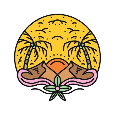 Antika Dağ Logosu Amblem Vektör Tasarım Simgesi Simgesi Simgesi Simgesi Simgesi Simgesi