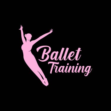 Bale Eğitim Logosu Sağlama Vektörü Sembol Amblemi Tasarımı