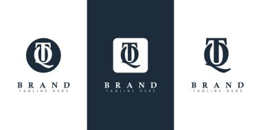 Modern ve basit Harf QT Logosu, QT veya TQ harfleriyle başlayan her iş için uygundur..