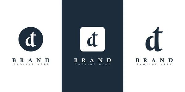 Modern Letter Logo Adecuado Para Cualquier Negocio Identidad Con Iniciales — Archivo Imágenes Vectoriales
