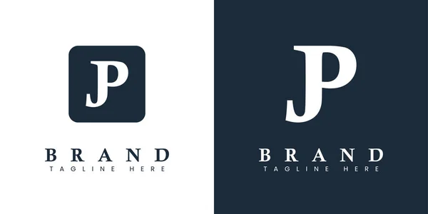 Logotipo Carta Moderna Adequado Para Qualquer Negócio Identidade Com Iniciais —  Vetores de Stock