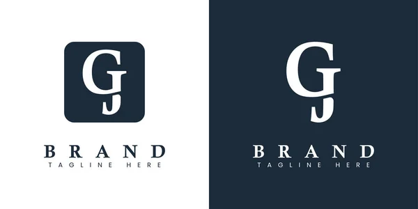 Lettre Moderne Logo Adapté Toute Entreprise Identité Avec Des Initiales — Image vectorielle