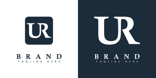 Logotipo Carta Moderna Adequado Para Qualquer Negócio Identidade Com Iniciais —  Vetores de Stock