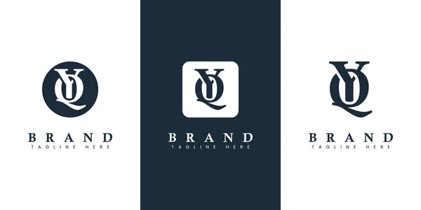 Современный Простой Логотип Подходящий Любого Бизнеса Инициалами — стоковый вектор