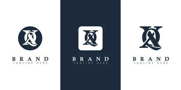 Μοντέρνο Και Απλό Λογότυπο Κατάλληλο Για Οποιαδήποτε Επιχείρηση Αρχικά — Διανυσματικό Αρχείο