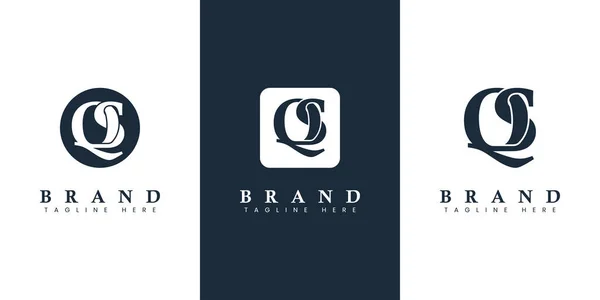 Modern Och Enkel Brev Logo Lämplig För Alla Affärer Med — Stock vektor