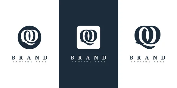 Modern Och Enkel Brev Logotyp Lämplig För Alla Företag Med — Stock vektor