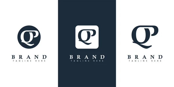 Logo Moderno Simple Letra Conveniente Para Cualquier Negocio Con Las — Archivo Imágenes Vectoriales