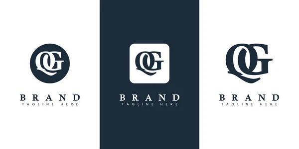Modern Egyszerű Levél Logo Alkalmas Bármilyen Üzleti Vagy Monogram — Stock Vector