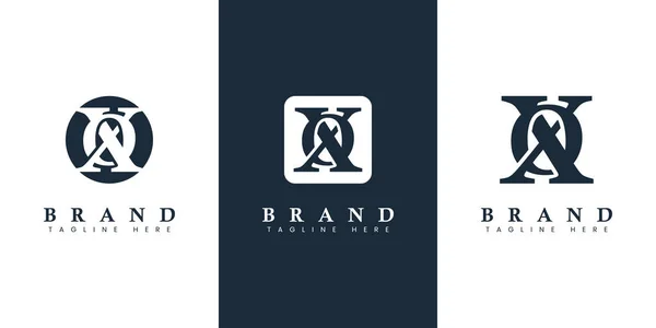 Logo Moderno Sencillo Letter Adecuado Para Cualquier Negocio Con Iniciales — Archivo Imágenes Vectoriales