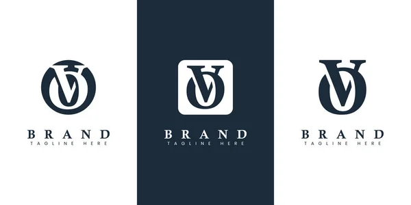Сучасний Простий Літерний Логотип Який Підходить Будь Якого Бізнесу Ініціалами — стоковий вектор