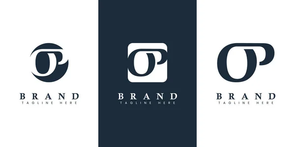 Сучасна Проста Літера Logo Підходить Будь Якого Бізнесу Ініціалами Або — стоковий вектор