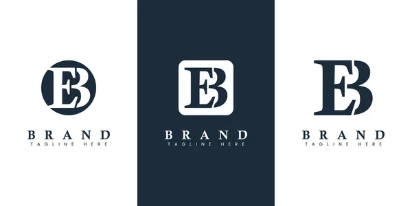 Modern Och Enkel Brev Logo Lämplig För Alla Företag Med — Stock vektor