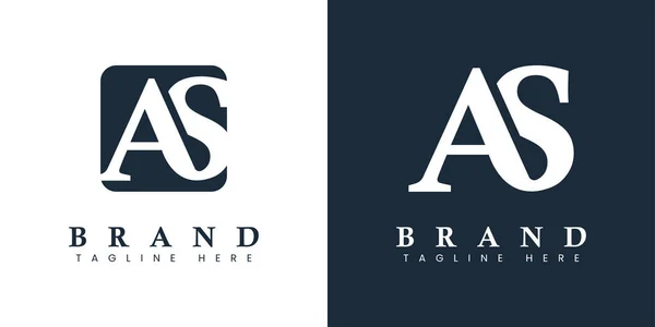 Logotipo Letra Moderno Simples Adequado Para Qualquer Negócio Com Iniciais —  Vetores de Stock