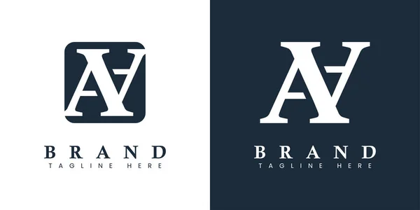 Logotipo Moderno Simples Carta Adequado Para Qualquer Negócio Com Iniciais —  Vetores de Stock
