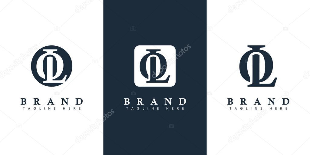 Modern and simple Letter OL Logo, suitable for any business with OL or LO initials.