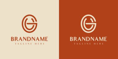 GU harfi veya UG Oval Logosu, UG veya GU harfleriyle başlayan her iş için uygundur..