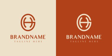 GH harfi veya HG Oval logosu, HG veya GH harfleriyle başlayan her iş için uygundur..