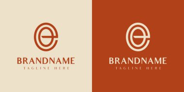 EO ya da OE Oval Logosu, OE ya da EO harfleriyle başlayan her iş için uygundur..