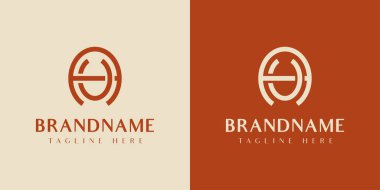 AU ya da UA Oval Logosu AU ya da UA harfleriyle başlayan her iş için uygundur..