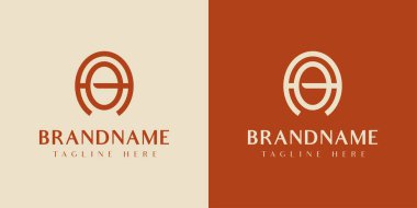 AO ya da OA Oval Logosu AO ya da OA harfleriyle başlayan her iş için uygundur..