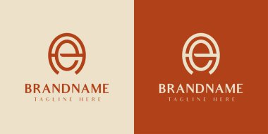 AE ya da EA Oval logosu, AE ya da EA harfleriyle başlayan her iş için uygundur..