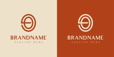 Harf 9O veya OG Oval Logo, 9O, O9, Go veya OG baş harfleri olan her iş için uygundur..