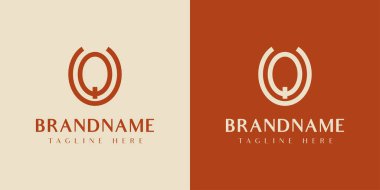 UQ harfi veya QU Oval Logosu, UQ veya QU harfleriyle başlayan her iş için uygundur..