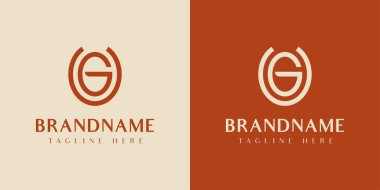 UG veya GU Oval Logosu harfi, UG veya GU harfleriyle başlayan her iş için uygundur..