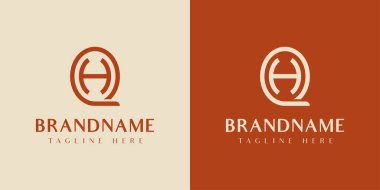 QH veya Oval Logo Harfi, QH veya HQ harfleriyle başlayan her iş için uygundur..