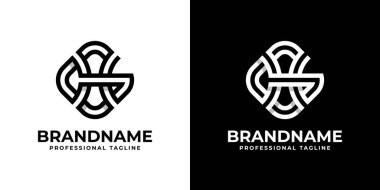 Unique GH or HG Monogram Logo, Suitable for any business with GH or HG initials.