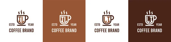 Letter Coffee Logo Suitable Any Business Related Coffee Tea Other — Stock Vector
