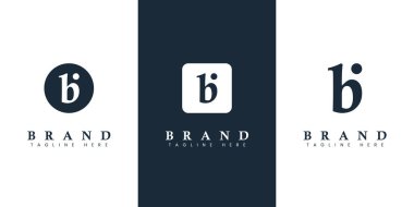 Modern ve basit BI Harf Logosu, BI veya IB baş harfleri olan her iş için uygundur.