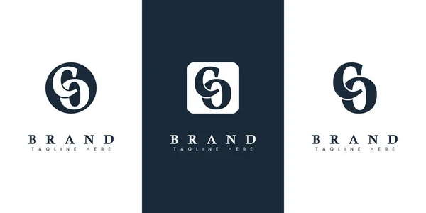 Korszerű Egyszerű Kisbetűs Letter Logo Vagy Monogramokkal Bármilyen Üzleti Célra — Stock Vector