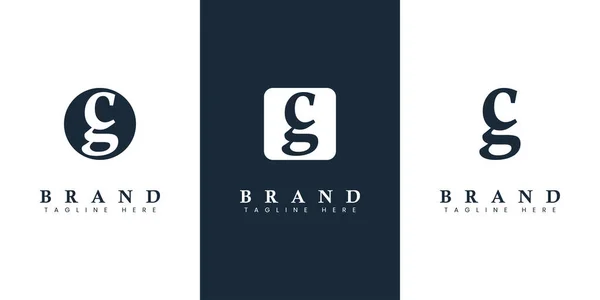 Сучасний Простий Lowercase Letter Logo Підходить Будь Якого Бізнесу Або — стоковий вектор