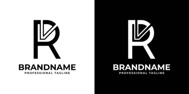 Karavan ya da VR Monogram Logosu, karavan veya VR harfleriyle başlayan her iş için uygundur..