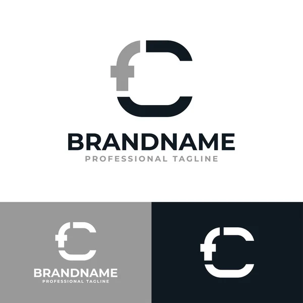 Літера Або Monogram Logo Підходить Будь Якого Бізнесу Або Ініціалів — стоковий вектор